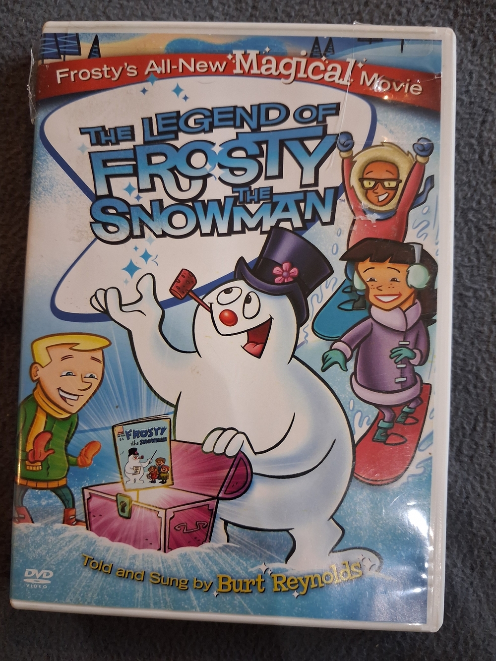 The Legend of Frosty the Snowman DVD - Burt Reynolds